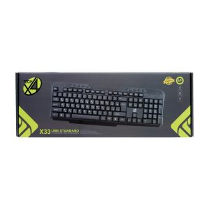 کیبورد ایکس فورتک مدل X33 با سیم