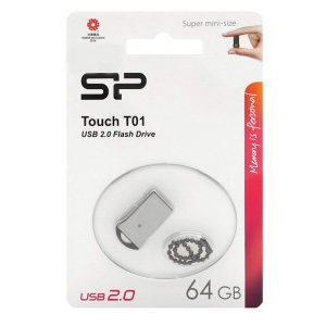 فلش سیلیکون پاور مدل Touch T01 ظرفیت 64 گیگابایت
