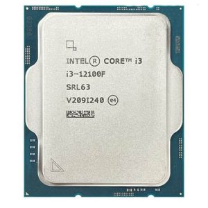 پردازنده کامپیوتر اینتل مدل Core i3-12100F Alder Lake  استوک