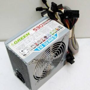 پاور کامپیوتر گرین استوک مدل 530 eu ظرفیت 530 وات