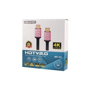 کابل HDMI مچر کد 4K مدل MR-187 طول 5 متر