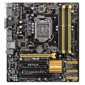 مادربرد ایسوس مدل asus q87m-e DDR3 (استوک)