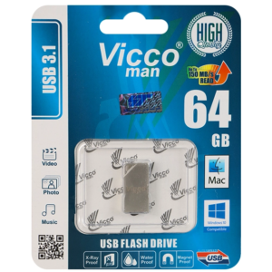 فلش 64 گيگ VICCO مدل USB3.1 VC375